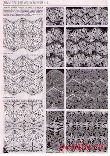 Ленточное кружево (схемы)