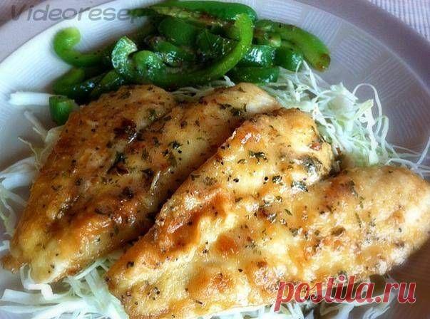 Камбала в духовке. Рецепты камбалы в духовке. Как приготовить камбалу в духовке | videoresepty.com