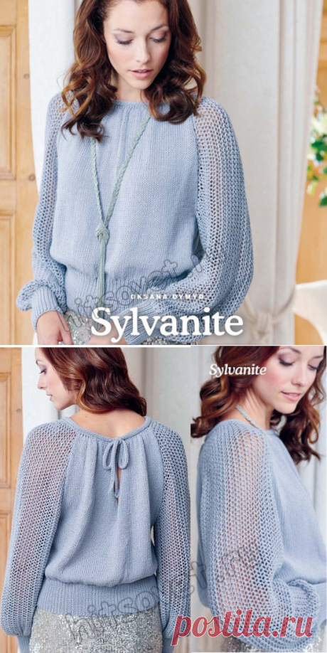 Вязание пуловера Sylvanite - Хитсовет