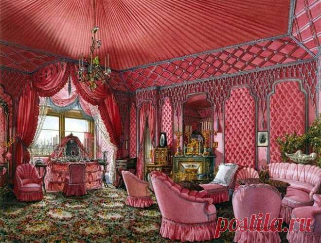Архитектурные акварели Константина Андреевича Ухтомского  1818-1881