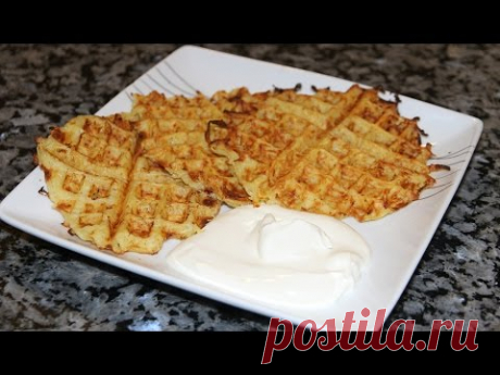 ДРАНИКИ В ВАФЕЛЬНИЦЕ. WAFFLE IRON HASH BROWNS