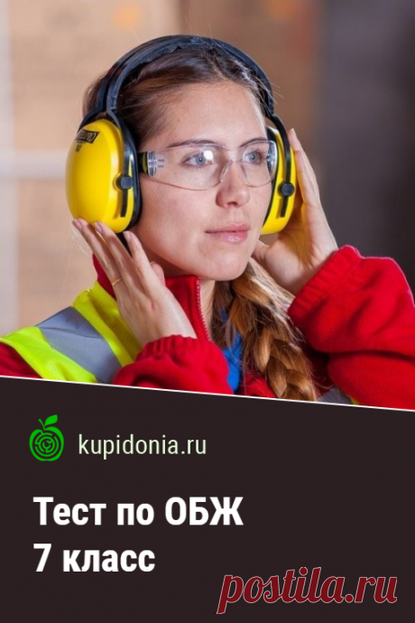 Тест по ОБЖ 7 класс. Тест по ОБЖ для 7 класса. Школьная программа. Проверьте ваши знания!