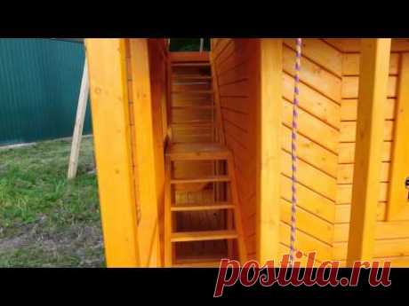 (5/5) Сборка детского домика. Обзор готового домика