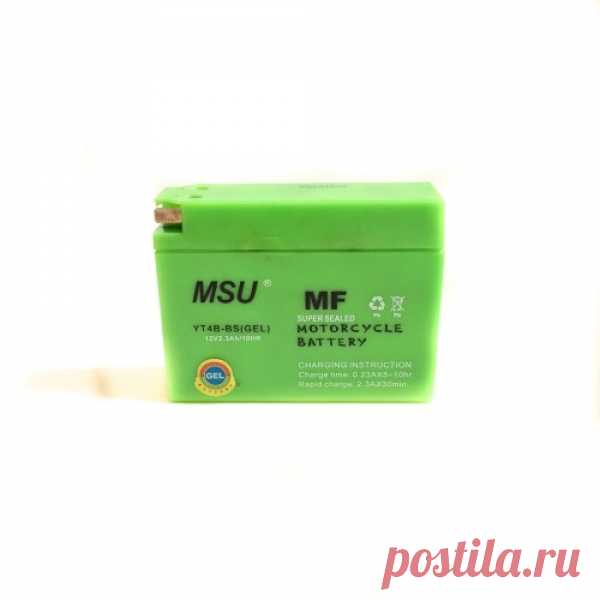 Аккумулятор YT4B-BS (GEL) 12v2.3Ah 10HR MSU (Тайвань)