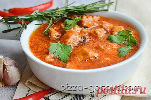 Как вкусно приготовить гуляш из свинины - рецепт с фото