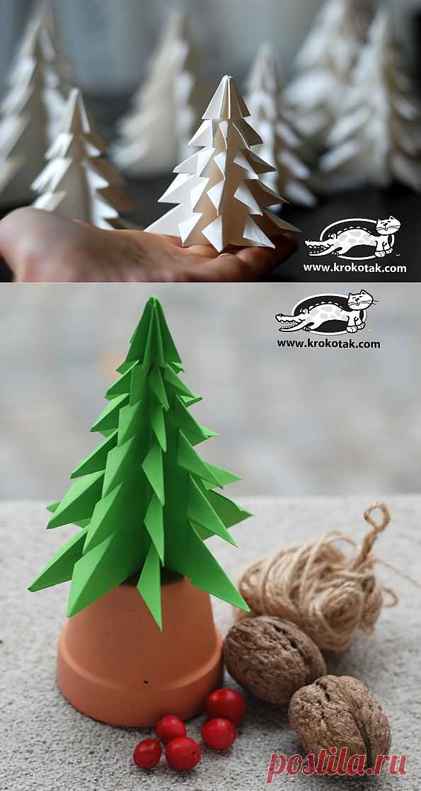 Fold a fir tree | krokotak