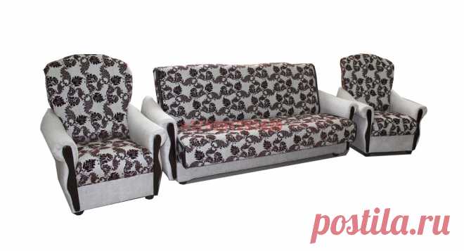 Комплект с двумя креслами (рогожка №116): купить в Минске недорого, низкие цены, скидки, рассрочка