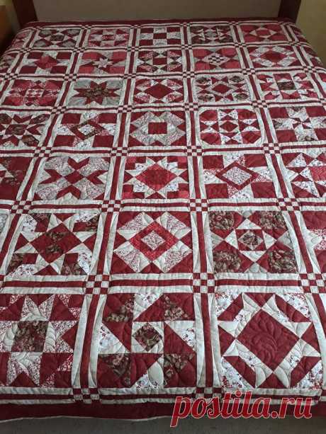 (96) 365 Challenge Quilt Blocks- Hungary