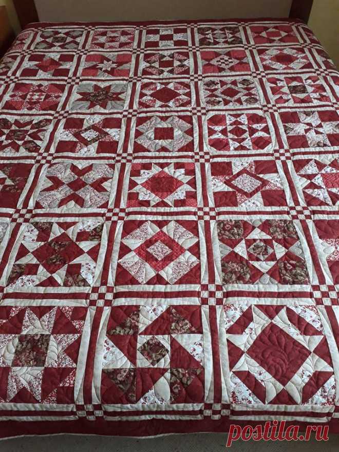 (96) 365 Challenge Quilt Blocks- Hungary