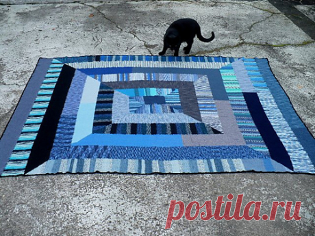 Плед (одеяло) 10 петель / Ten Stitch Blanket | Knitting club // нитин клаб