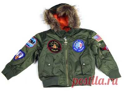Молодежь МА-1 с капюшоном бомбер - MyPilotStore.com