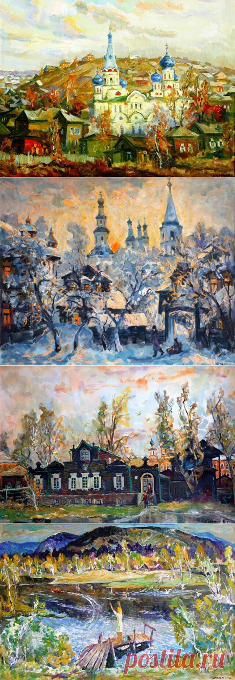 ХУДОЖНИК ВЛАДИМИР КУЗЬМИН. «Старый Иркутск»