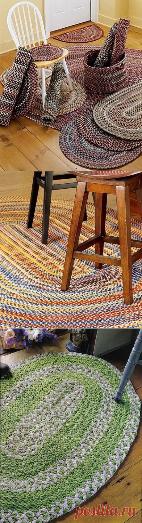 Коврики своими руками.