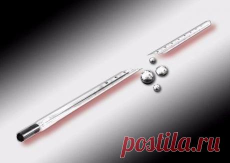 Что делать, если разбился градусник?  / Медицина для всех