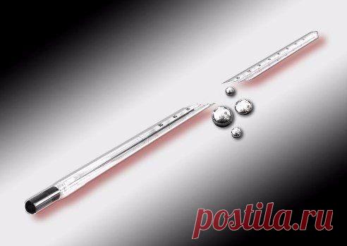 Что делать, если разбился градусник?  / Медицина для всех