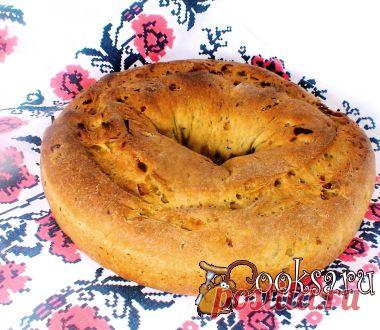 Хлеб с луком ( Скандинавия) фото рецепт приготовления
