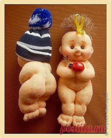 Пупс из подручных материалов