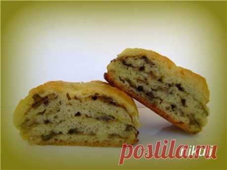 Грибной рулет - кулинарный рецепт