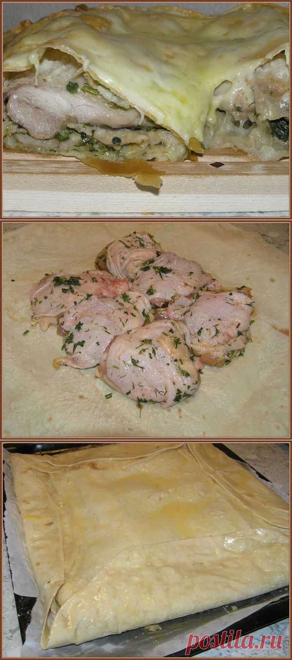 Восхитительная курица в лаваше от Гаяне | Четыре вкуса