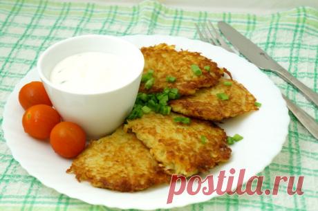 Драники постные рецепт приготовления, фото и видео