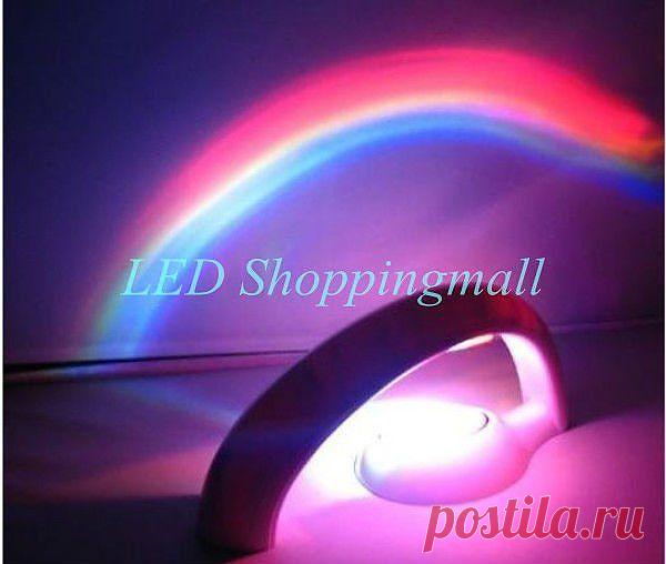 Очень красивая лампа -ночник .Радуга в Вашем доме.