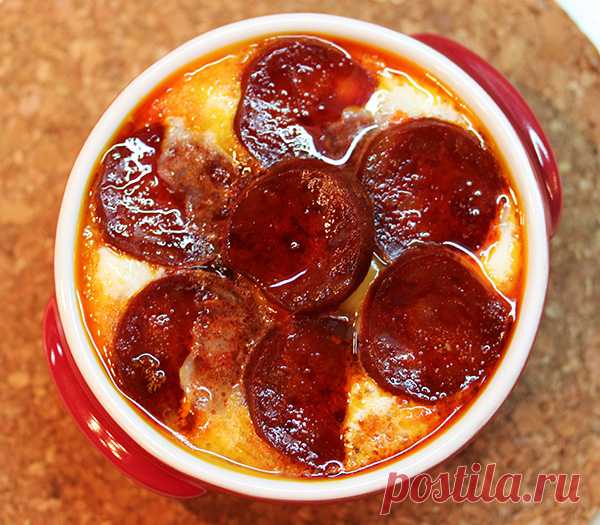 Пылающие яйца по-испански (Spanish flaming eggs)