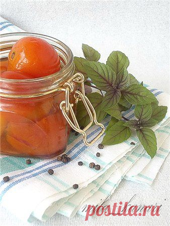 Консервированные помидоры без уксуса - рецепт приготовления консервированных помидор без уксуса