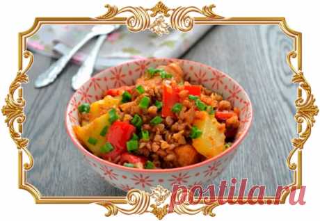 #Гречка #с #курицей и #овощами (#рецепт #на #скорую #руку, и #без #глютена)

Существует немало причин, по которым стоит любить #гречневую #крупу. У неё чудесный вкус и приятный аромат. #Польза этой цельнозерновой крупы не вызывает сомнений. Кроме того, греча отлично сочетается с самыми разными продуктами, вы всегда сможете найти "свой" #рецепт приготовления #гречки: #с #овощами или #мясом, сладкий или сытный, в супе, выпечке, салате, каше, граноле или просто #на #гарнир.
Показать полностью...