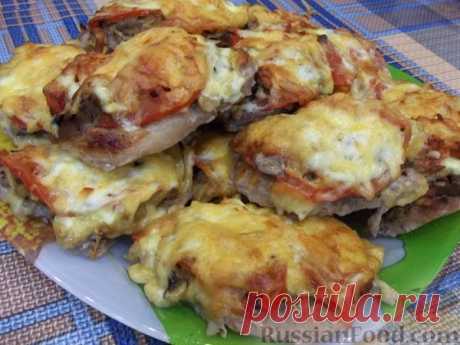 Рецепт: Мясо по-французски на RussianFood.com