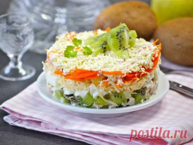 🎄Новогодние салаты с курицей🍗 (большой выбор рецептов) | Рецепты с фото и видео - только лучшее от Аймкук | Дзен