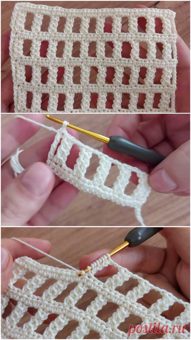Crochet Easy Rectangular Blanket - ilove-crochet