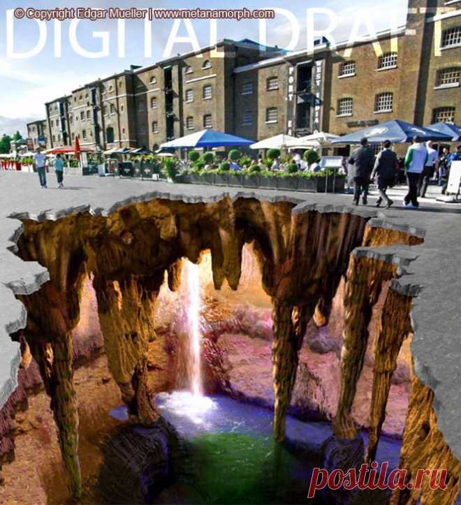 Уличные иллюзии Эдгара Мюллера.