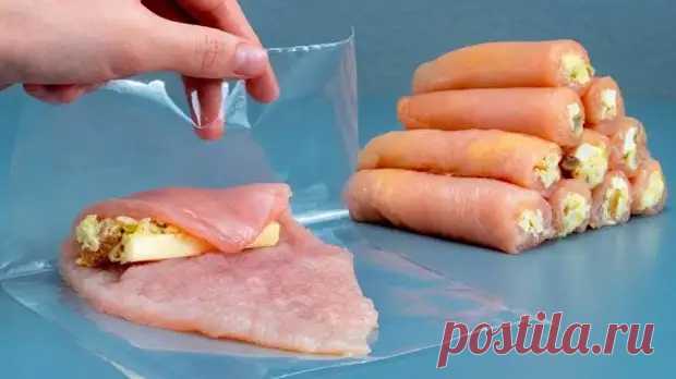 Удивила родных быстрым ужином! Мясные рулетики с начинкой без духовки - Будет вкусно - 31 марта - Медиаплатформа МирТесен