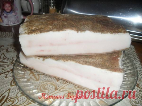 Как я солю сало)))))) Автор рецепта Татьяна Бурблис - Cookpad