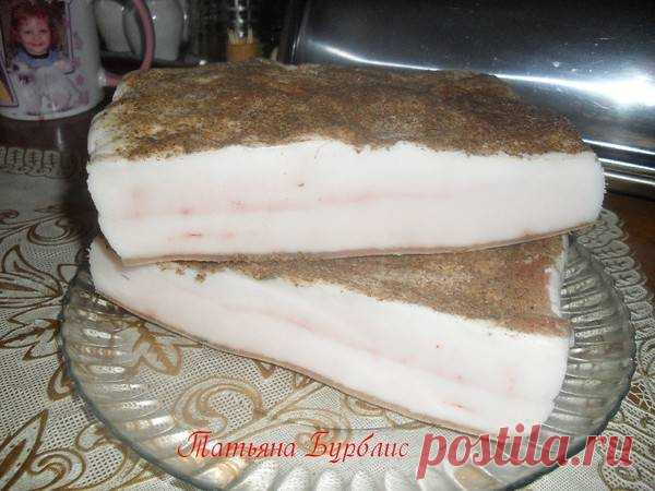 Как я солю сало)))))) Автор рецепта Татьяна Бурблис - Cookpad