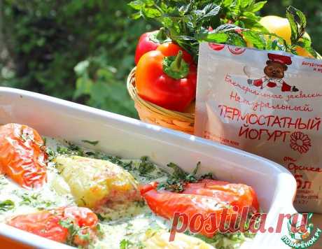 Фаршированные перцы "Под облаками" – кулинарный рецепт