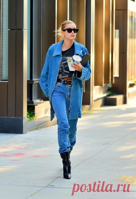 Канадский смокинг: учимся носить джинсовые куртки, как звезды - Мода - Леди Mail.ru