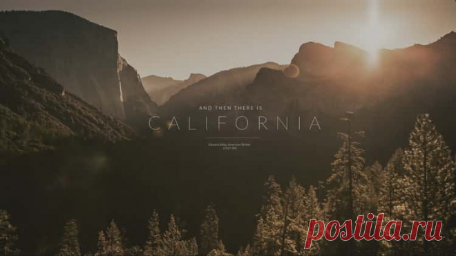 And then there is California.