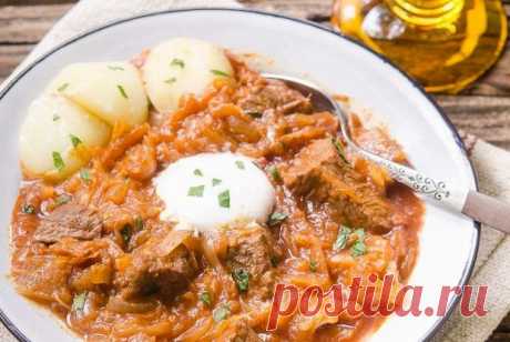 Ленивое мясо с квашеной капустой по-немецки рецепт – европейская кухня: основные блюда. «Еда»