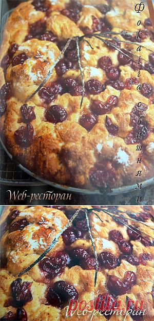 Фокачча с вишнями к завтраку | Web-ресторан Джейми Оливера
