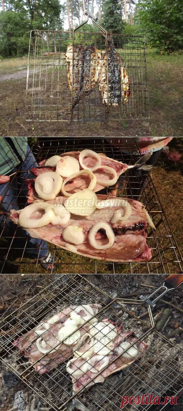 Скумбрия на костре / Супы и салаты Блоги