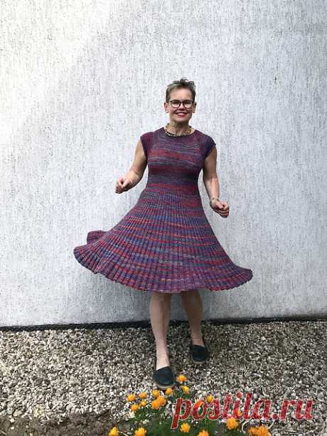 Вязаное платье Simply Ribby Rib - Вяжи.ру