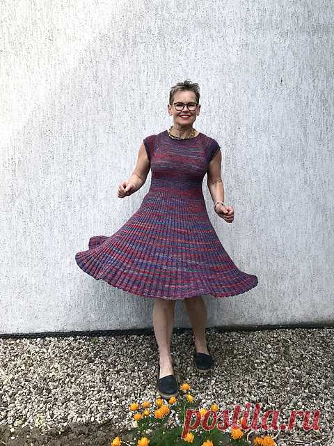 Вязаное платье Simply Ribby Rib - Вяжи.ру