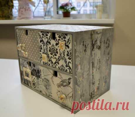 МК &quot;Комодик в стиле Прованс&quot; - Ярмарка Мастеров - ручная работа, handmade