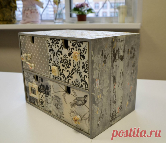 МК "Комодик в стиле Прованс" - Ярмарка Мастеров - ручная работа, handmade