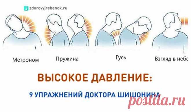 Высокое давление: 9 упражнений доктора Шишонина