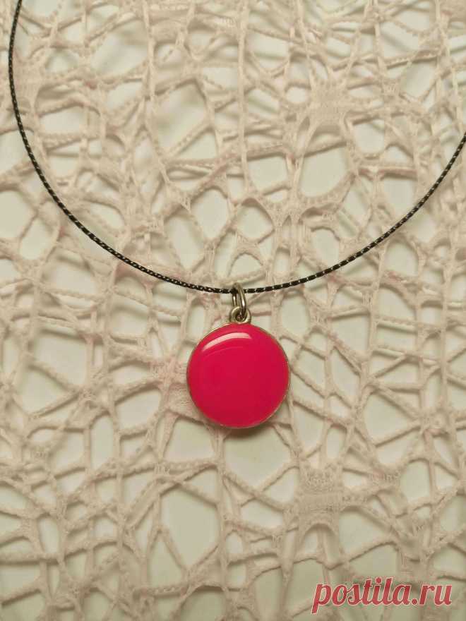 Кулон "Космический" - обратная сторона.