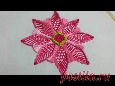 | Hand embroidery | Hand embroidery of flower design