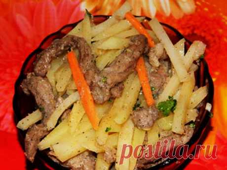 Хе из картофеля и мяса