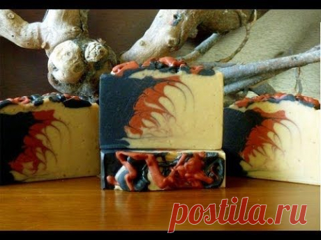 Making Dragons Blood Soap